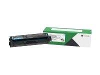 Lexmark 20N2XC0 original lasertoner Extra High Yield Cyan blå