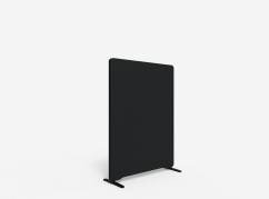 Lintex Edge Floor skærmvæg 100x135cm sort med sort liste