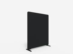 Lintex Edge Floor skærmvæg 120x150cm sort med sort liste