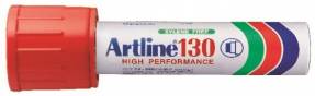 Artline 130 marker rød – 30 mm bred permanent marker