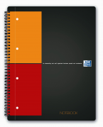 Oxford International NoteBook A4+ kvadreret
