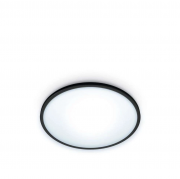 Philips SuperSlim WiZ Ceiling 16W lofts- og væglampe sort