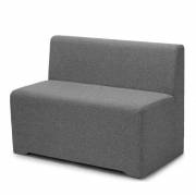 PhoneAlone sofa til mødeboks lys grå, sæt med 2 stk