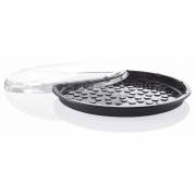 Pizzabakke rund plast C-PET 120stk/kar &Oslash;320mmx25mm