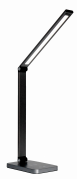 Platinet Skrivebordslampe 10W alu tr&aring;dl&oslash;s opladning, sort