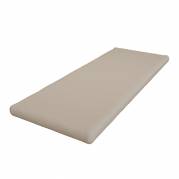 Slumra madrasbetr&aelig;k 140x50cm Svanem&aelig;rket stretchfrott&eacute; beige