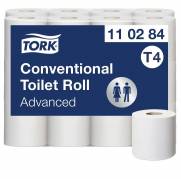 Tork Advanced T4 toiletpapir 2-lags 110284 hvid, 24 ruller