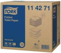 Tork Advanced T3 toiletpapir i ark 2-lags 114271, 36 pakker