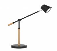 Unilux Vicky LED-Lampe i skandinavisk design sort og træ
