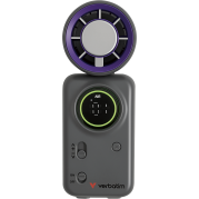 Verbatim Cool 'n' Go Ice Touch Mini h&aring;ndholdt ventilator gr&aring;/lilla