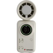 Verbatim Cool 'n' Go Ice Touch Mini h&aring;ndholdt ventilator hvid/s&oslash;lv
