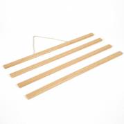 Wood Poster Hanger plakatlister med magnet 60cm lys b&oslash;g, 2 s&aelig;t