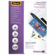 Fellowes lamineringslommer A4 80 mic Highspeed 