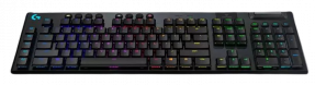 Logitech G915 trådløst RGB Mech Gaming tastatur Clicky, nordisk