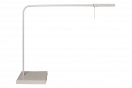 Luxo Ninety LED bordlampe med USB bordfod hvid