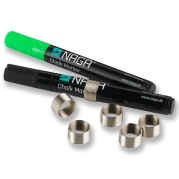Naga metalringe til glasmarkere 4,5mm