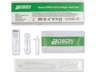 Boson Biotech SARS-CoV-2 antigen hjemmetest CE-mærket