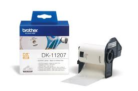 Brother CD/DVD etiket plastik Ø58 DK11207