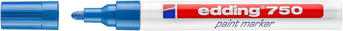 Edding 750 Paint-marker permanent 2-4mm blå