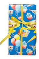Gavepapir 57cmx154m "HAPPY BIRSTHDAY"