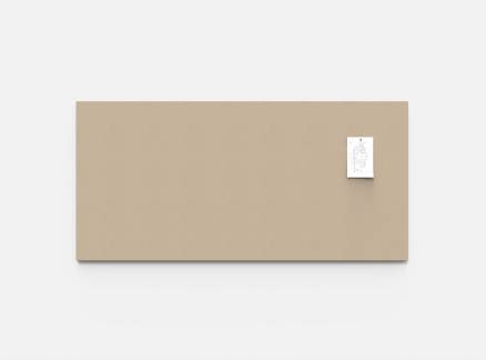 Lintex Air Bulletin Board 250x120cm Blanched Almond