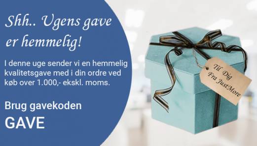 Ugens hemmelige gave ved køb over 1.000 kr.