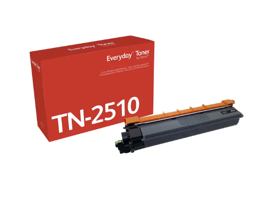 Everyday Black Toner  Brother TN2510, Standard Capacity