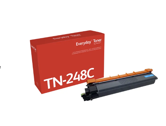 Everyday Black Toner  Brother TN248C, Standard Capacity