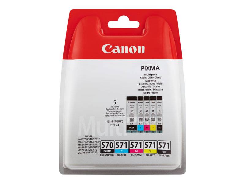 Canon PGI-570 original blisterpak multipak multifarve