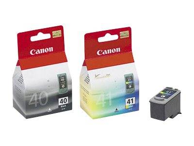 Canon PG-40 og CL-41 original blækpatron sort og farve multipak