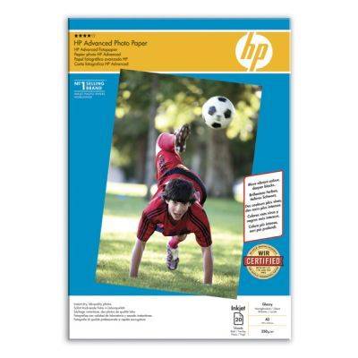 HP A3 Advanced Glossy Photo Paper 250 g/m² 20 ark pr pakke Q8697A