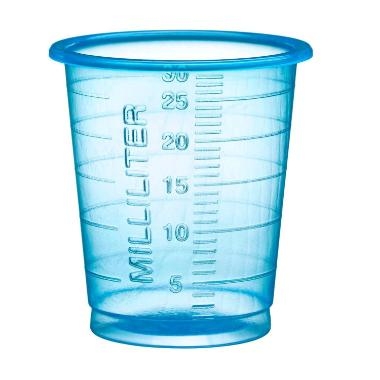 Medicinb&aelig;ger 30 ml fremstillet i PP Eco Bl&aring; - 900 stk