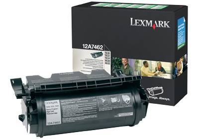 Lexmark 12A7462 original lasertoner sort