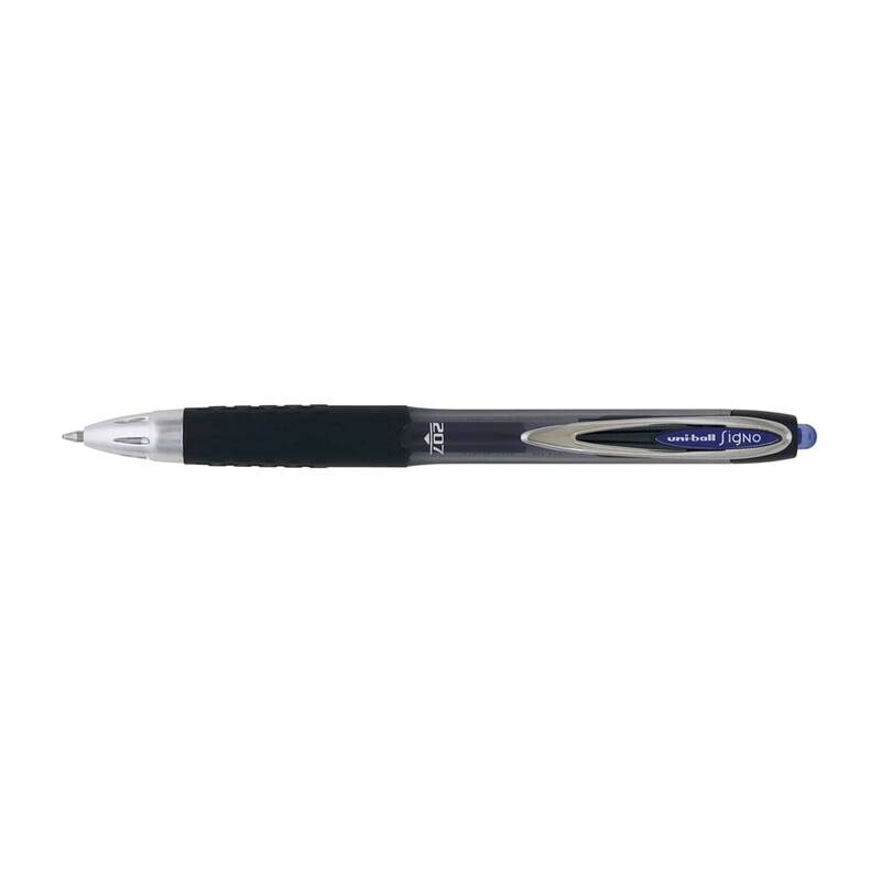 Uni-ball Signo gelpen 0,7mm fine UMN-207 blå