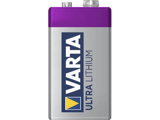 Varta batteri ultra lithium 9V