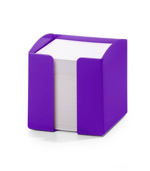 Durable Trend kubusblokholder incl 800 ark papir Lys lilla