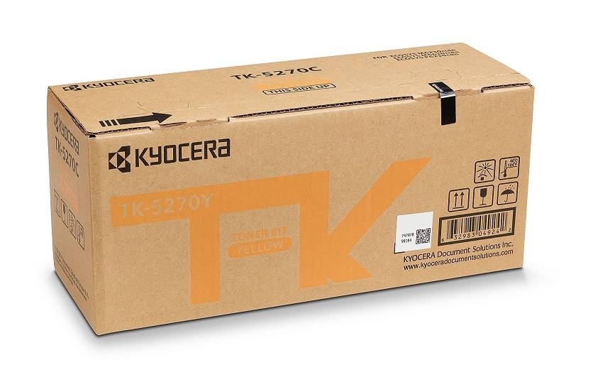 Kyocera Mita TK-5270Y original toner M6230 6K Yellow gul