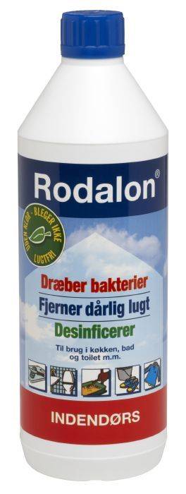 Rodalon Overfladedesinfektion 2% desinfektionsmiddel klar 1000ml