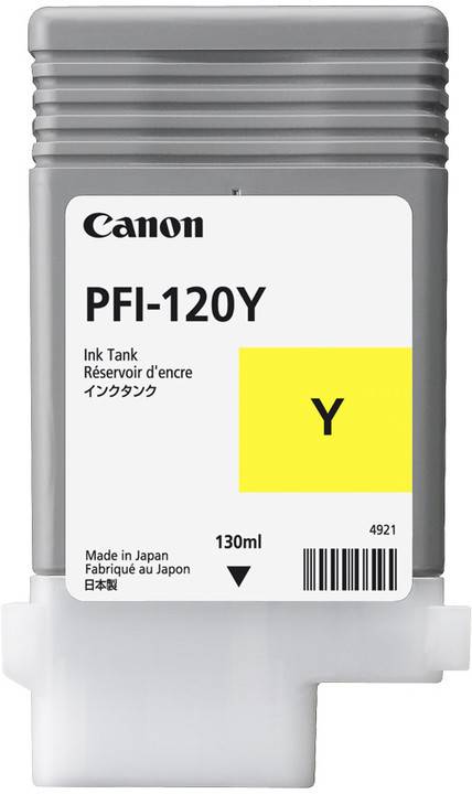 Canon PFI-120Y original blækpatron gul 130ml