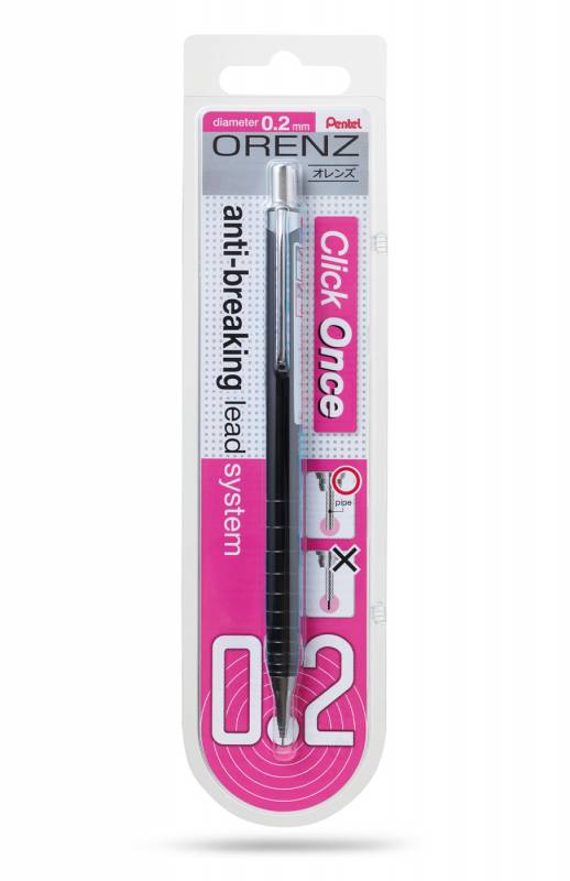 Pentel XPP502-AX 0,2 stiftpencil sort