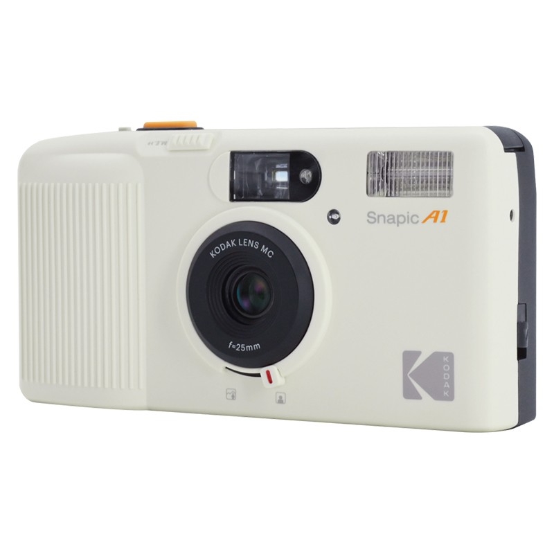 KODAK Snapic A1 35mm Film Camera, hvid