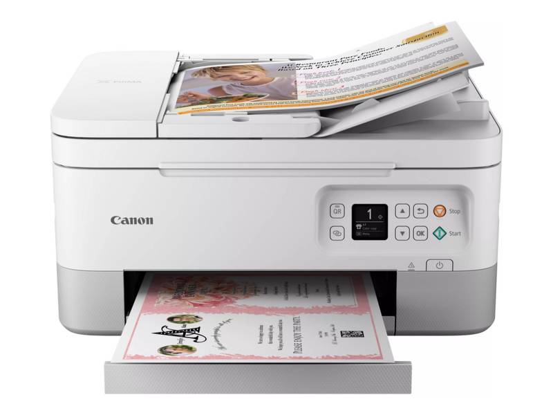 Canon PIXMA TS7451i multifunktions printer farve hvid