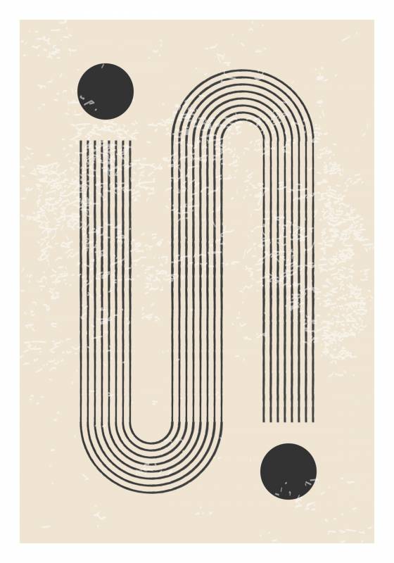 Plakat Pantheon 50x70cm beige