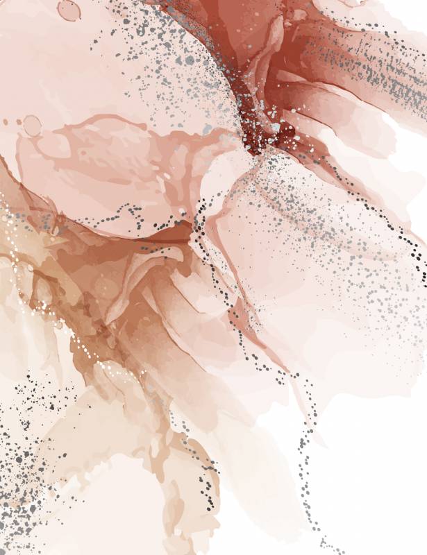 Plakat Splash 21x30cm lyser&oslash;d