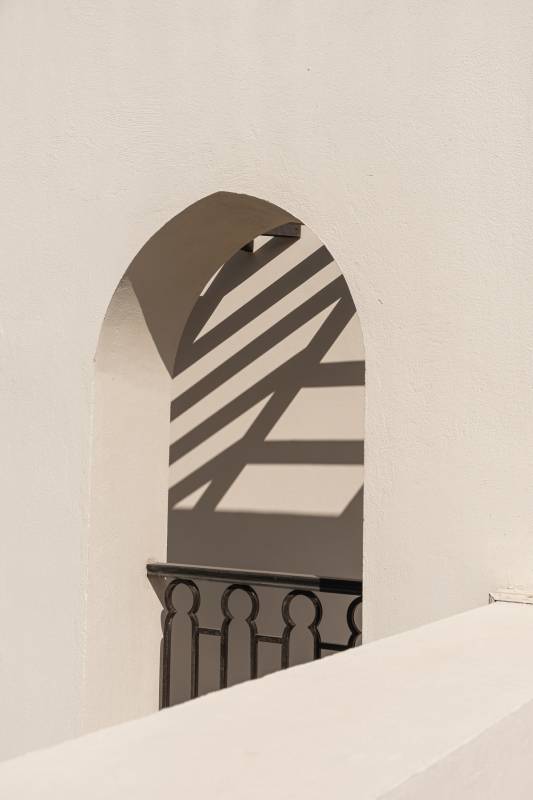 Plakat Balcony 30x40cm hvid