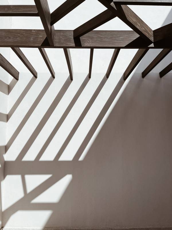 Plakat Roof 50x70cm hvid