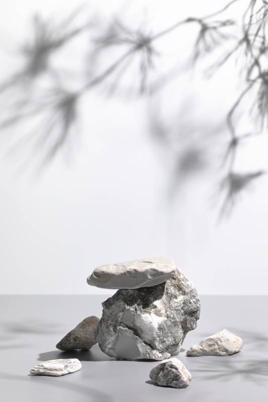 Plakat Sandstones 30x40cm hvid