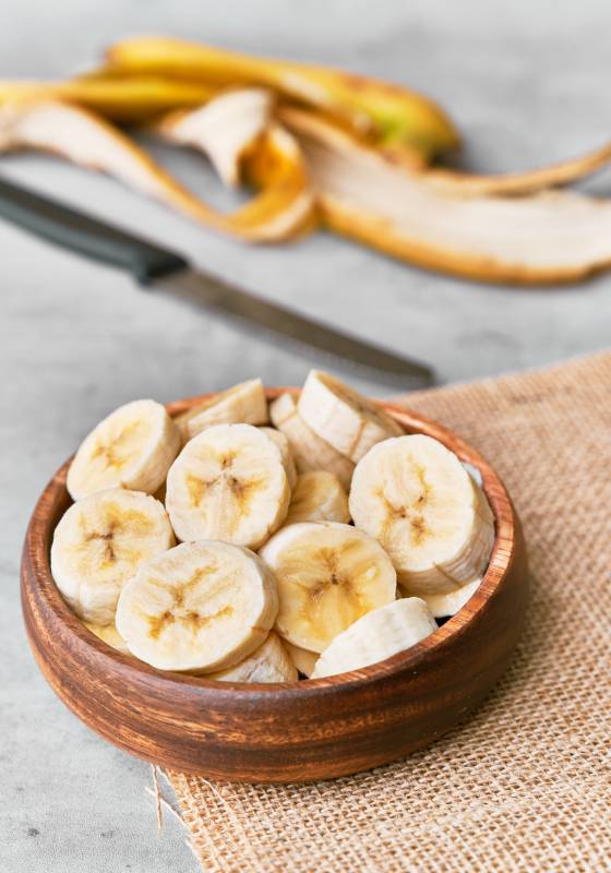 Plakat Banana 21x30cm gul