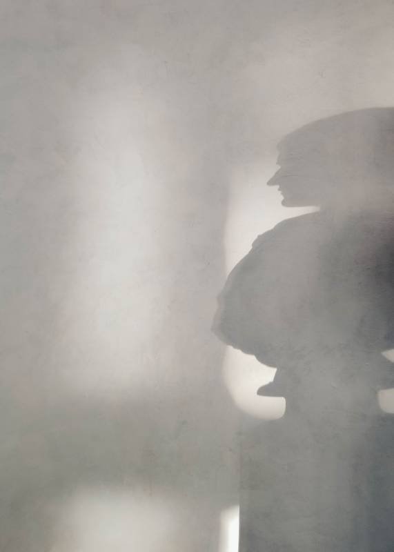 Plakat Human Shadow 50x70cm gr&aring;