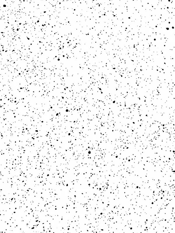 Plakat Dots 30x40cm hvid